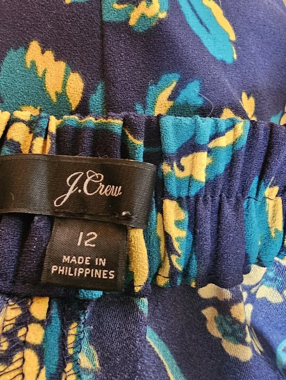 J. Crew Wide Leg Pull On Pants. Sz 12 With 24